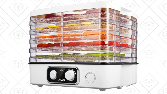 Aicok Food Dehydrator | $31 | Amazon | Promo code 3SZWR4PY